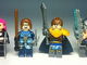 Набор из 6 героев аналог Lego League of legends