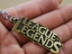 Брелок логотип League of Legends