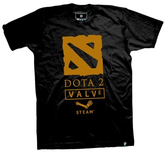 Футболка Dota2 Valve (Чёоная)